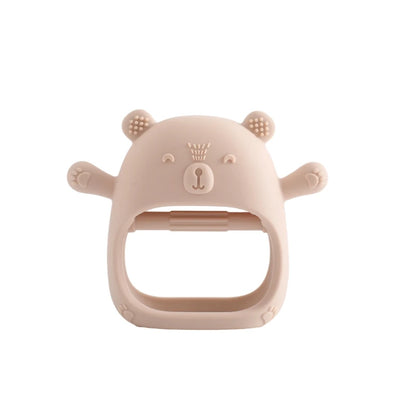 Baby Teether Gloves Kids Cartoon Bear Teething Silicone Dental Care Gums Anti-Eating Hand ​Molar Stick BPA Free ​Baby Accessorie